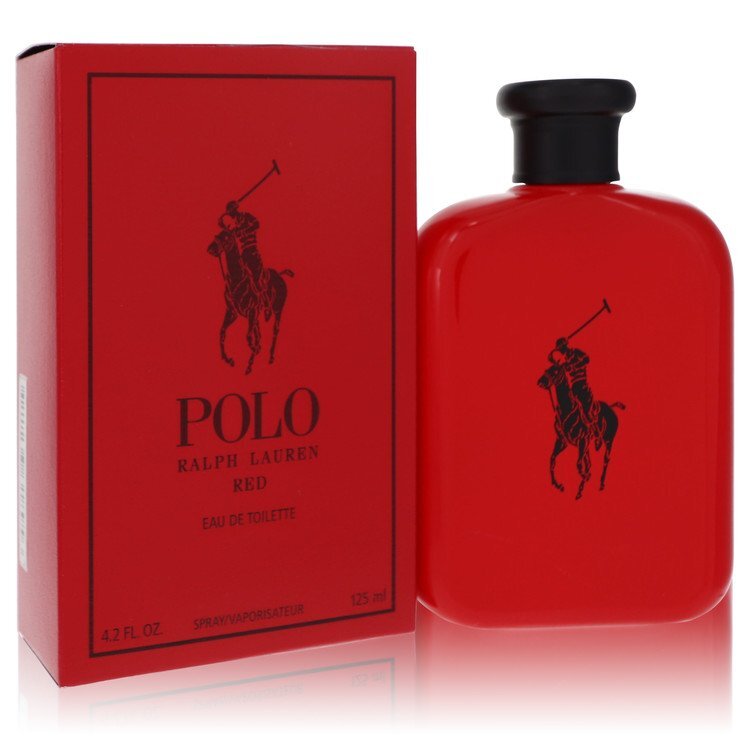 Polo Red by Ralph Lauren Eau De Toilette Spray 4.2 oz (Men) - Nexusni