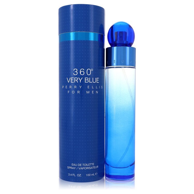 Perry Ellis 360 Very Blue Eau De Toilette Spray 3.4 Oz (Men) - Nexusni