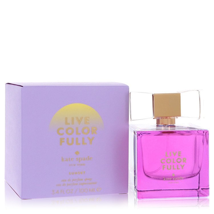 Live Colorfully Sunset by Kate Spade Eau De Parfum Spray 3.4 oz (Women) - Nexusni