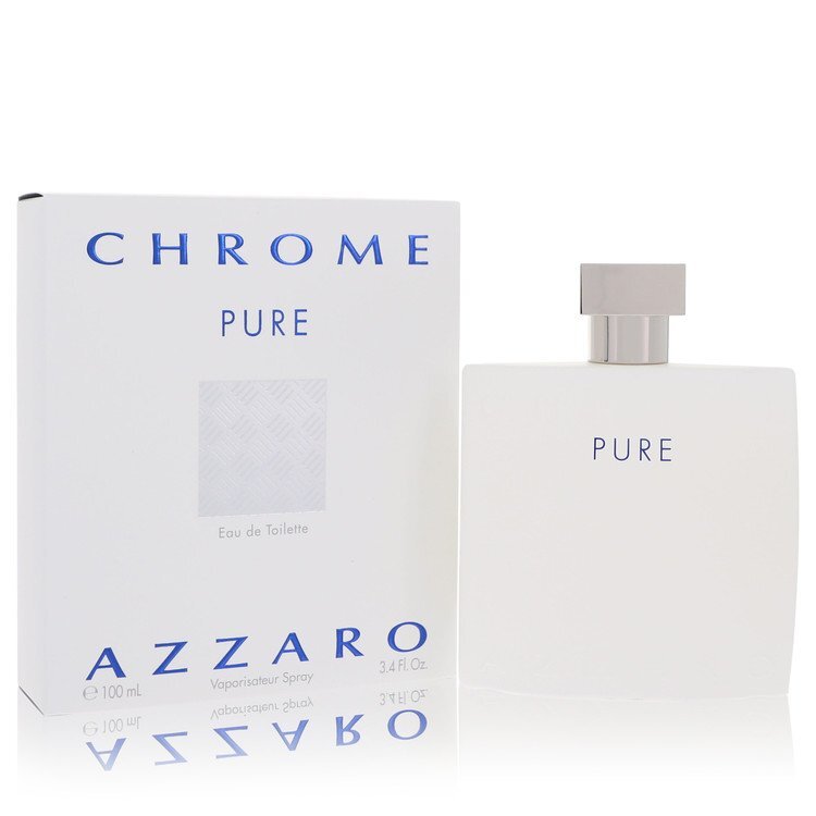 Chrome Pure by Azzaro Eau De Toilette Spray 3.4 oz (Men) - Nexusni