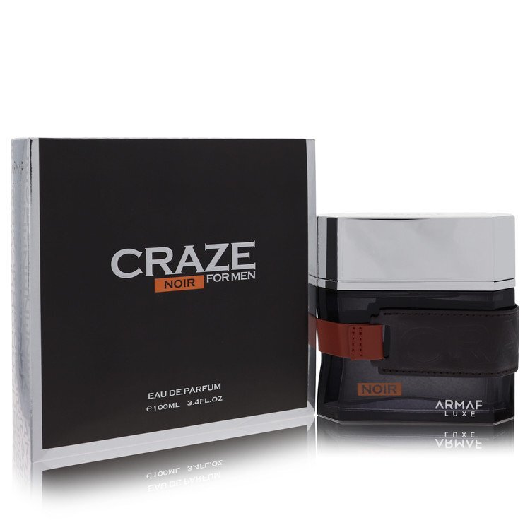 Armaf Craze Noir by Armaf Eau De Parfum Spray 3.4 oz (Men) - Nexusni