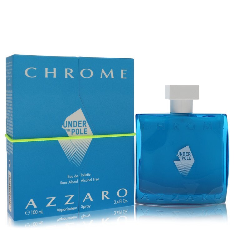 Chrome Under The Pole by Azzaro Eau De Toilette Spray (Alcohol Free) 3.4 oz (Men) - Nexusni