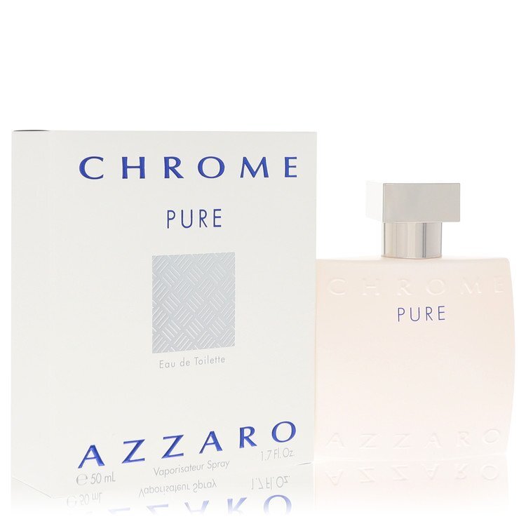 Chrome Pure by Azzaro Eau De Toilette Spray 1.7 oz (Men) - Nexusni