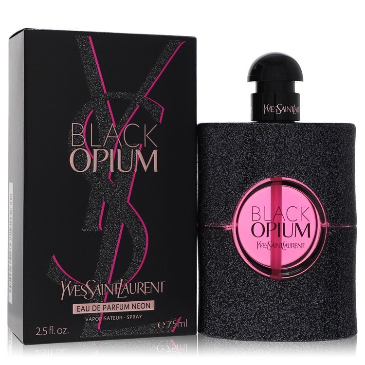 Black Opium by Yves Saint Laurent Eau De Parfum Neon Spray 2.5 oz (Women) - Nexusni