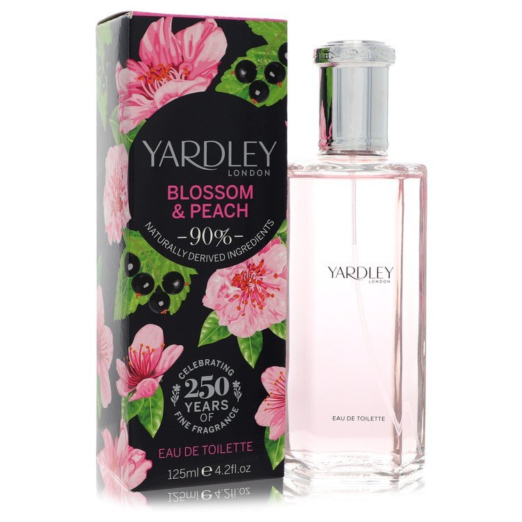 Yardley Blossom & Peach by Yardley London Eau De Toilette Spray 4.2 oz (Women) - Nexusni