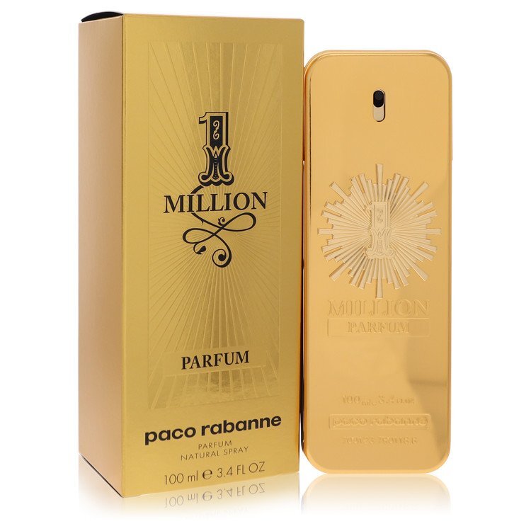 1 Million Parfum by Paco Rabanne Spray 3.4 oz - Men's Fragrance - Nexusni