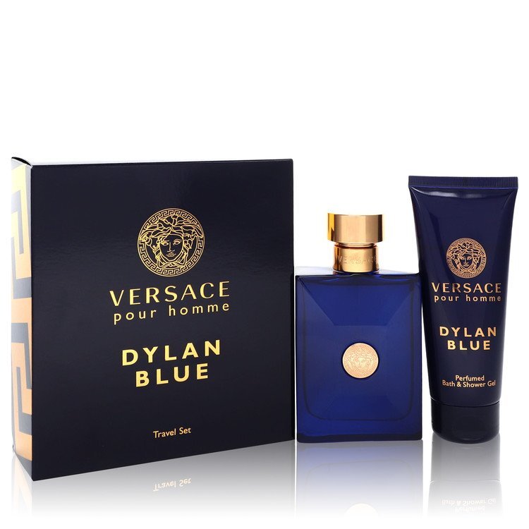 Versace Dylan Blue Pour Homme Gift Set - 3.4 Oz Eau De Toilette + Shower Gel - Nexusni