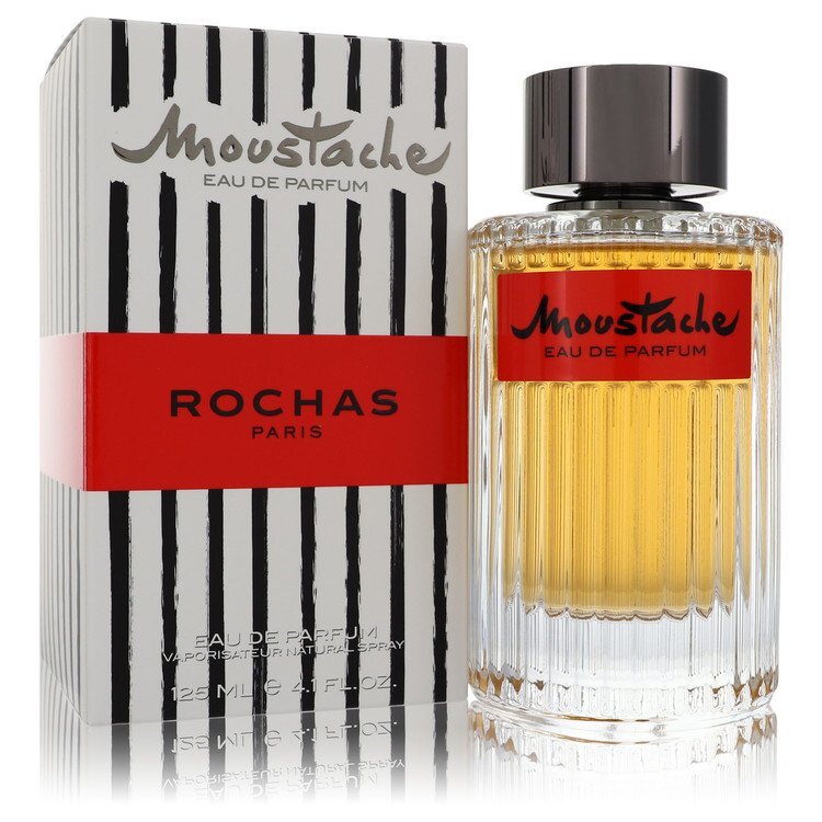 Rochas Moustache Eau De Parfum Spray 4.1 oz - Classic Men's Woody Fragrance - Nexusni