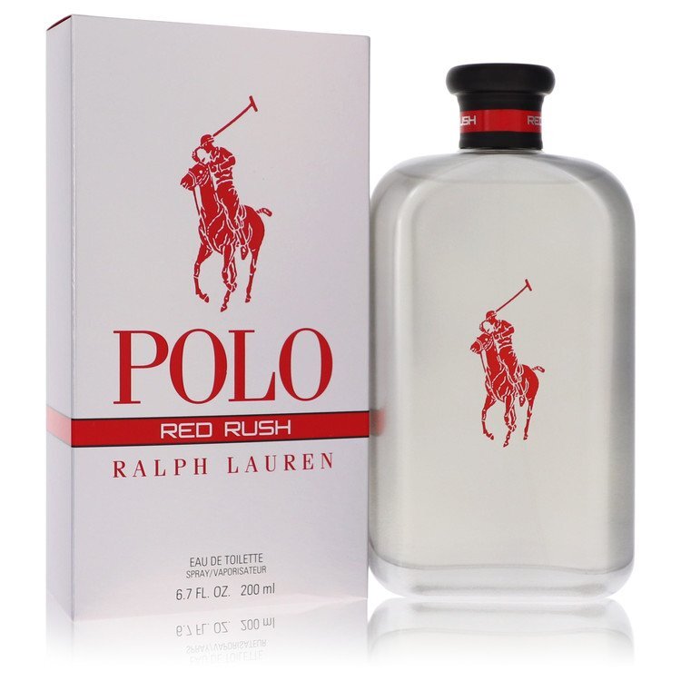 Polo Red Rush by Ralph Lauren Eau De Toilette Spray 6.7 oz (Men) - Nexusni