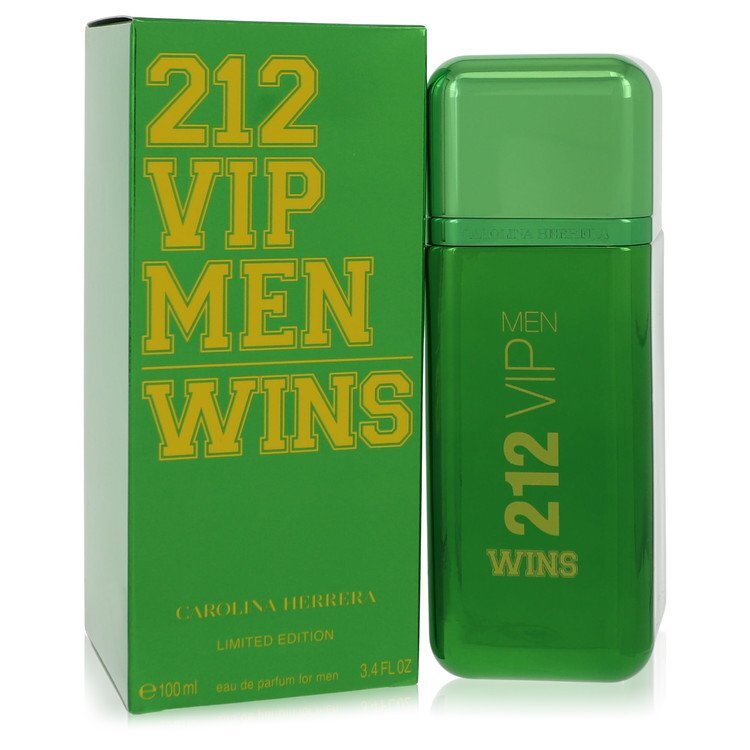 212 Vip Wins by Carolina Herrera Eau De Parfum Spray (Limited Edition) 3.4 oz (Men) - Nexusni