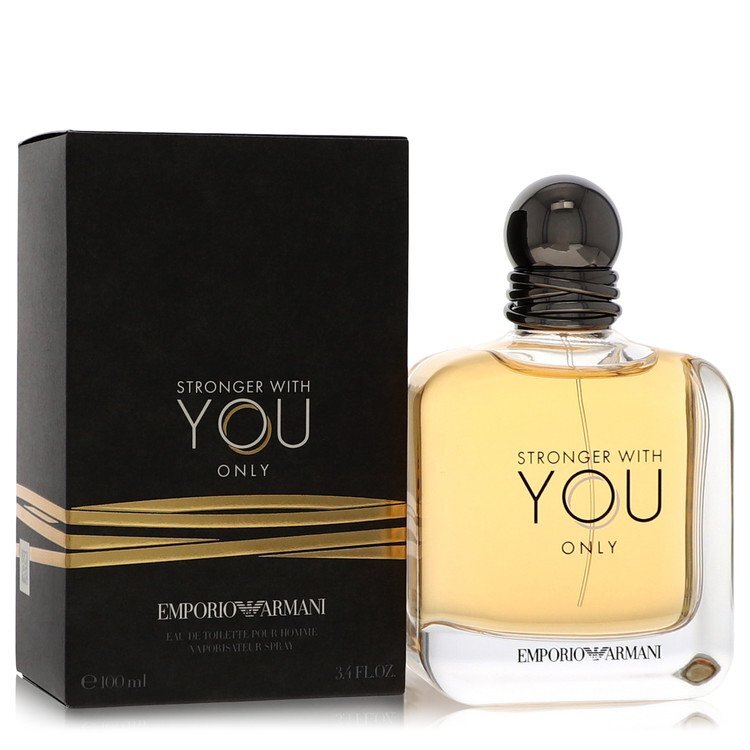 Stronger With You Only by Giorgio Armani Eau De Toilette Spray 3.4 oz (Men) - Nexusni