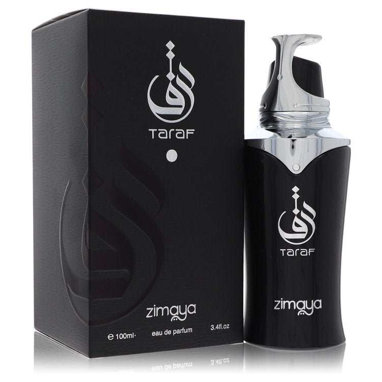 Afnan Zimaya Taraf Black by Afnan Eau De Parfum Spray 3.4 oz (Men) - Nexusni