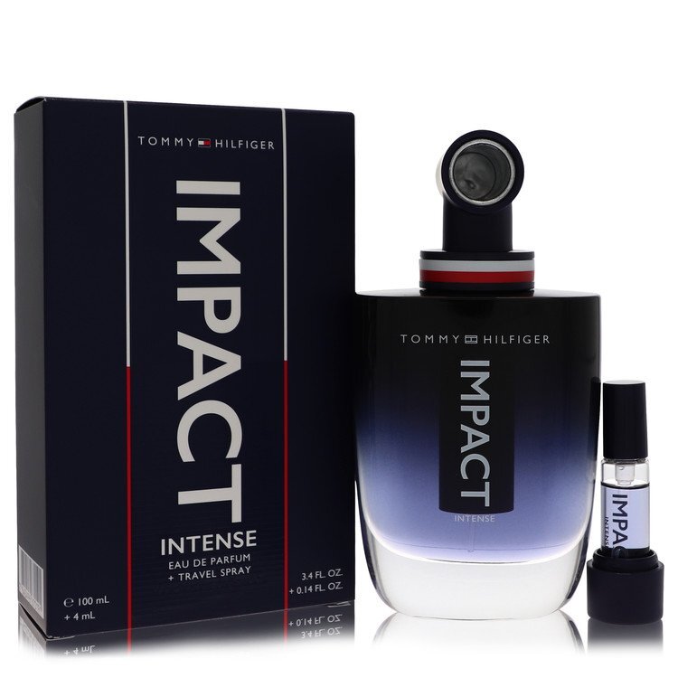 Tommy Hilfiger Impact Intense by Tommy Hilfiger Eau De Parfum Spray + 0.14 Travel Spray 3.4 oz (Men) - Nexusni