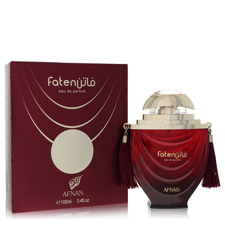 Afnan Faten Maroon by Afnan Eau De Parfum Spray (Unisex) 3.4 oz (Women) - Nexusni