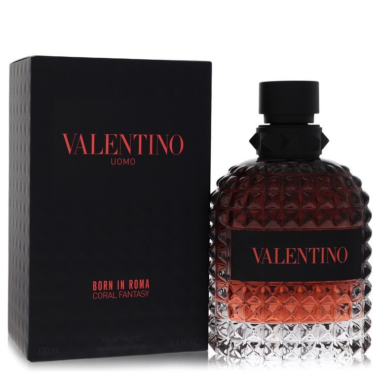 Valentino Uomo Born in Roma Coral Fantasy by Valentino Eau De Toilette Spray 3.4 oz (Men) - Nexusni