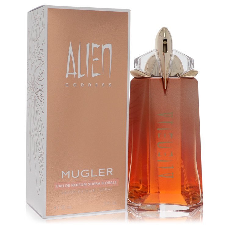 Alien Goddess Supra Floral by Thierry Mugler Eau De Parfum Spray 3 oz (Women) - Nexusni