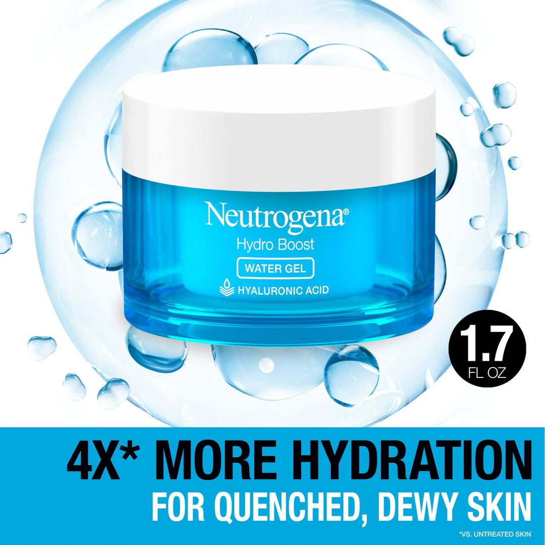 Neutrogena Hydro Boost Water Gel Face Moisturizer Lotion with Hyaluronic Acid, 1.7 oz - Nexusni