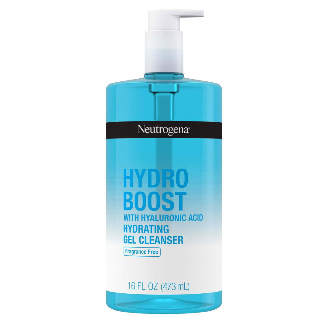 Neutrogena Hydro Boost Hydrating Gel Facial Cleanser, Fragrance-Free, Face Wash, 16 oz - Nexusni