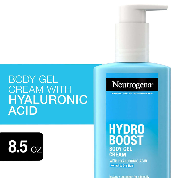 Neutrogena Hydro Boost Body Gel Cream with Hyaluronic Acid, 8.5 oz - Nexusni