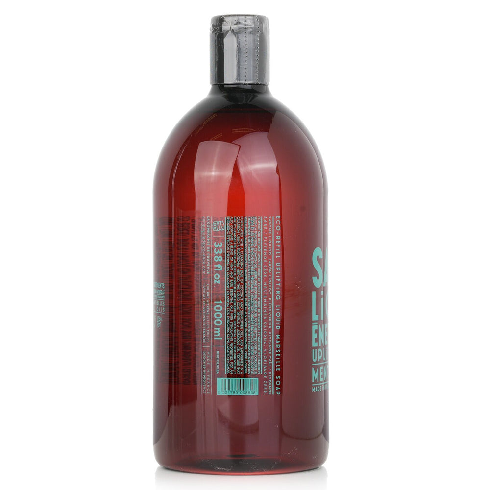 COMPAGNIE DE PROVENCE - Liquid Marseille Menthe Basilic Uplifting Soap Refill 008658 1000ml/33.8oz - Nexusni