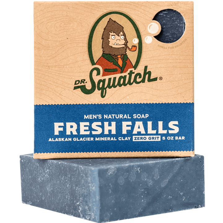 Dr. Squatch Natural Bar Soap, Fresh Falls, 5 oz - Nexusni