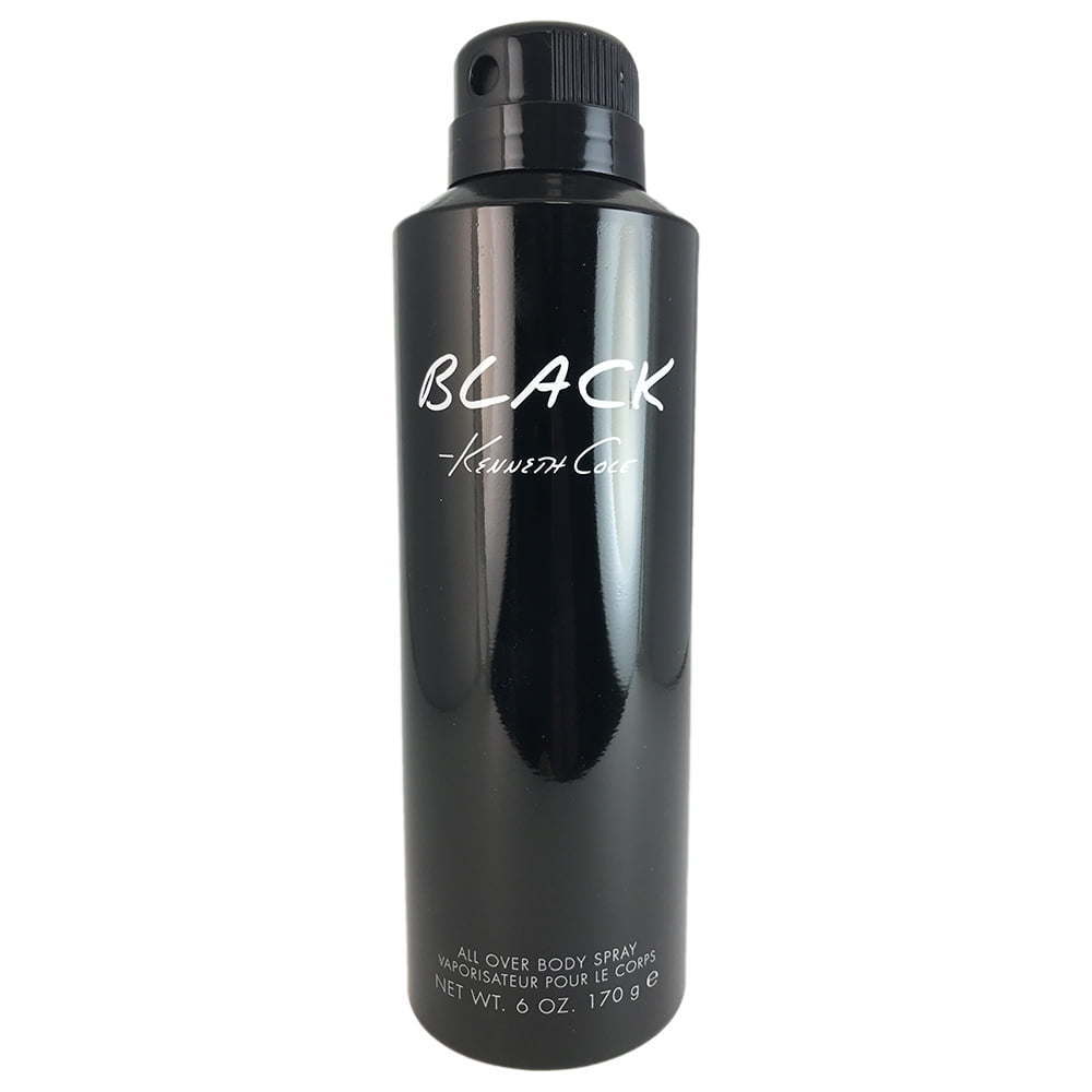 Kenneth Cole Black Body Spray for Men, 6 oz - Nexusni