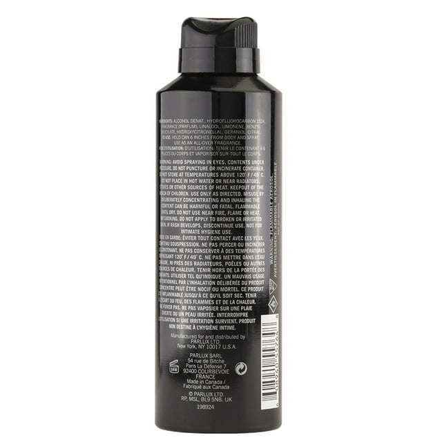 Kenneth Cole Black Body Spray for Men, 6 oz - Nexusni