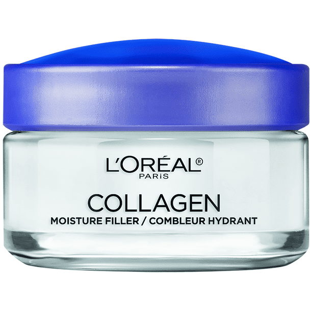 L'Oreal Paris Collagen Moisture Filler Facial Treatment Anti-Aging Day Night Cream, 1.7 oz - Nexusni