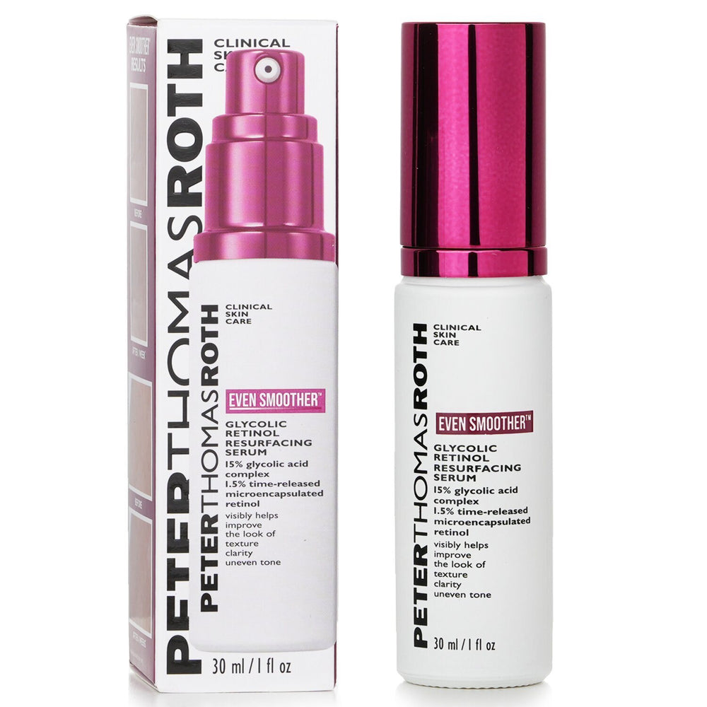 PETER THOMAS ROTH - Even Smoother Glycolic Retinol Resurfacing Serum 017524 30ml/ 1oz - Nexusni