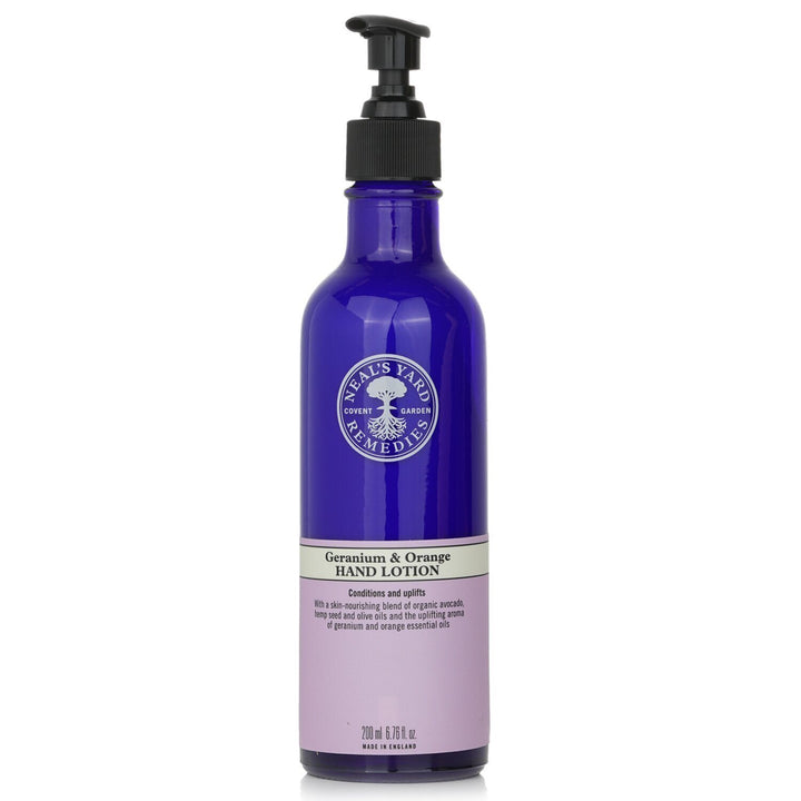 NEAL'S YARD REMEDIES - Geranium & Orange Hand Lotion 011146 200ml/6.76oz - Nexusni