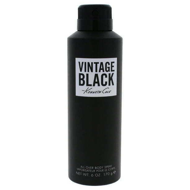 Vintage Black by Kenneth Cole for Men 6 oz Body Spray - Nexusni