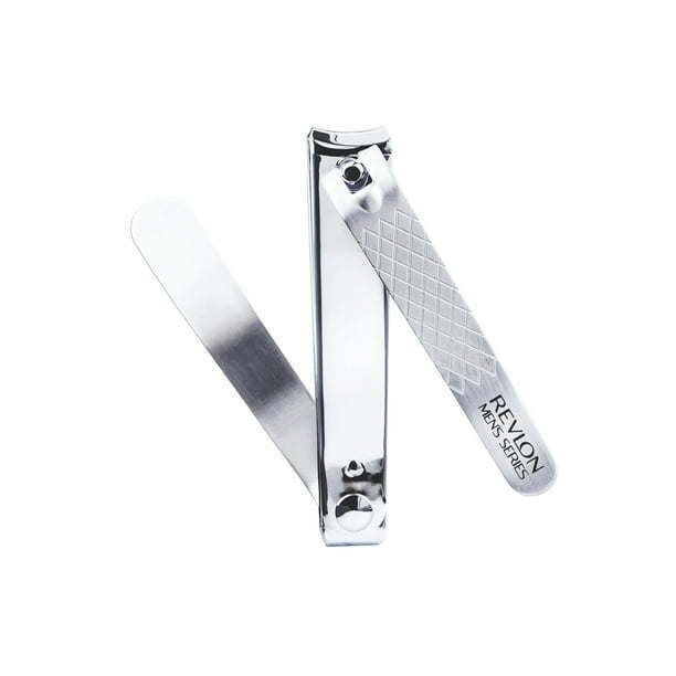 Revlon Men's Series Dual-Ended Nail Clipper for Trimming and Grooming, 1 count - Nexusni