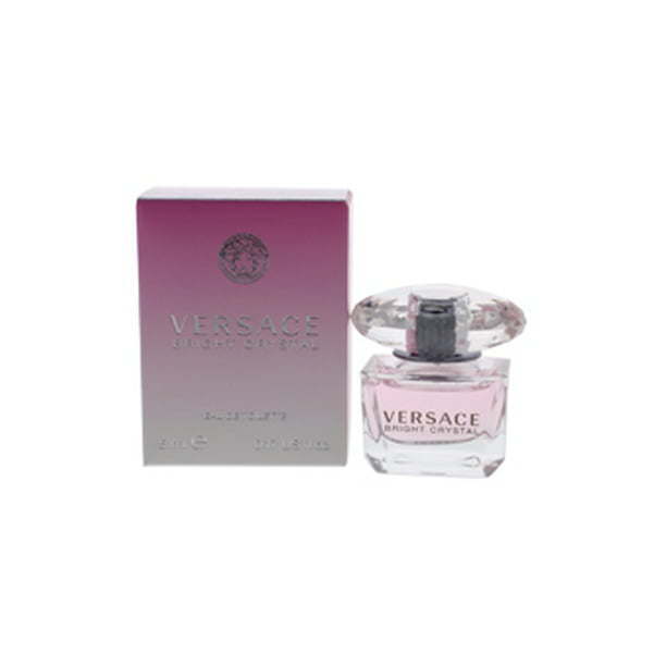 Versace Bright Crystal Eau de Toilette, Perfume for Women, 0.17 Oz, Mini & Travel Size - Nexusni