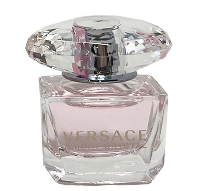 Versace Bright Crystal Eau de Toilette, Perfume for Women, 0.17 Oz, Mini & Travel Size - Nexusni