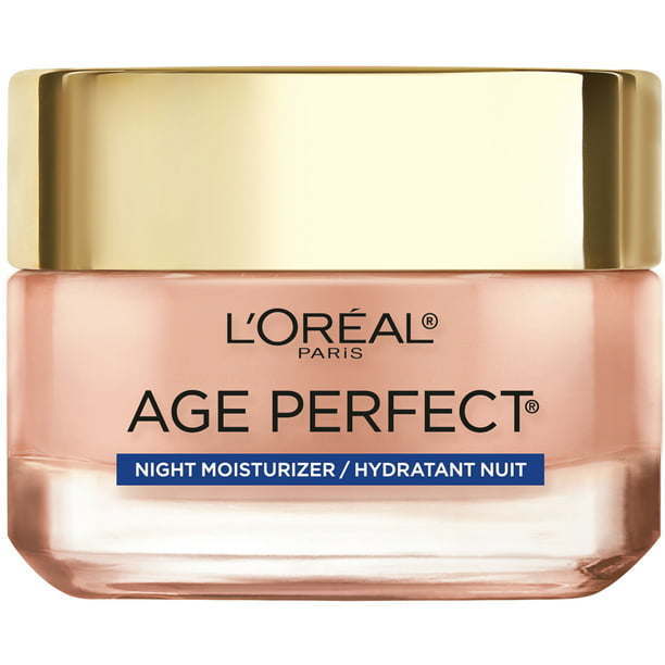 L'Oreal Paris Age Perfect Rosy Tone Night Moisturizer, 1.7 fl oz - Nexusni