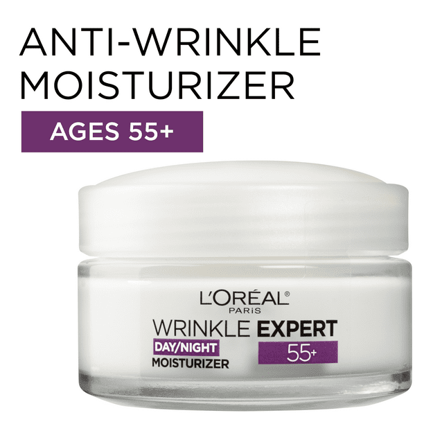 L'Oreal Paris Wrinkle Expert Age 55 Plus Anti-Aging Face Moisturizer, 2.5 fl oz - Nexusni