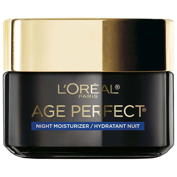 L'Oreal Paris Age Perfect Cell Renewal Night Moisturizer Anti Aging, 1.7 oz - Nexusni