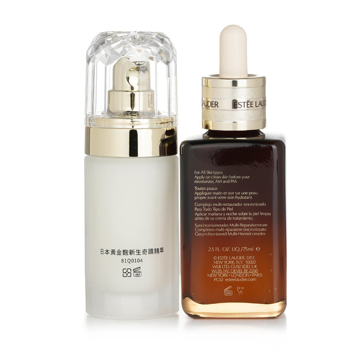 ESTEE LAUDER - (For EDD Int) Advanced Night Repair Synchronized Multi-Recovery Complex 75ml (Free: Natural Beauty BIO UP Firming Serum 40ml) 2pcs - Nexusni