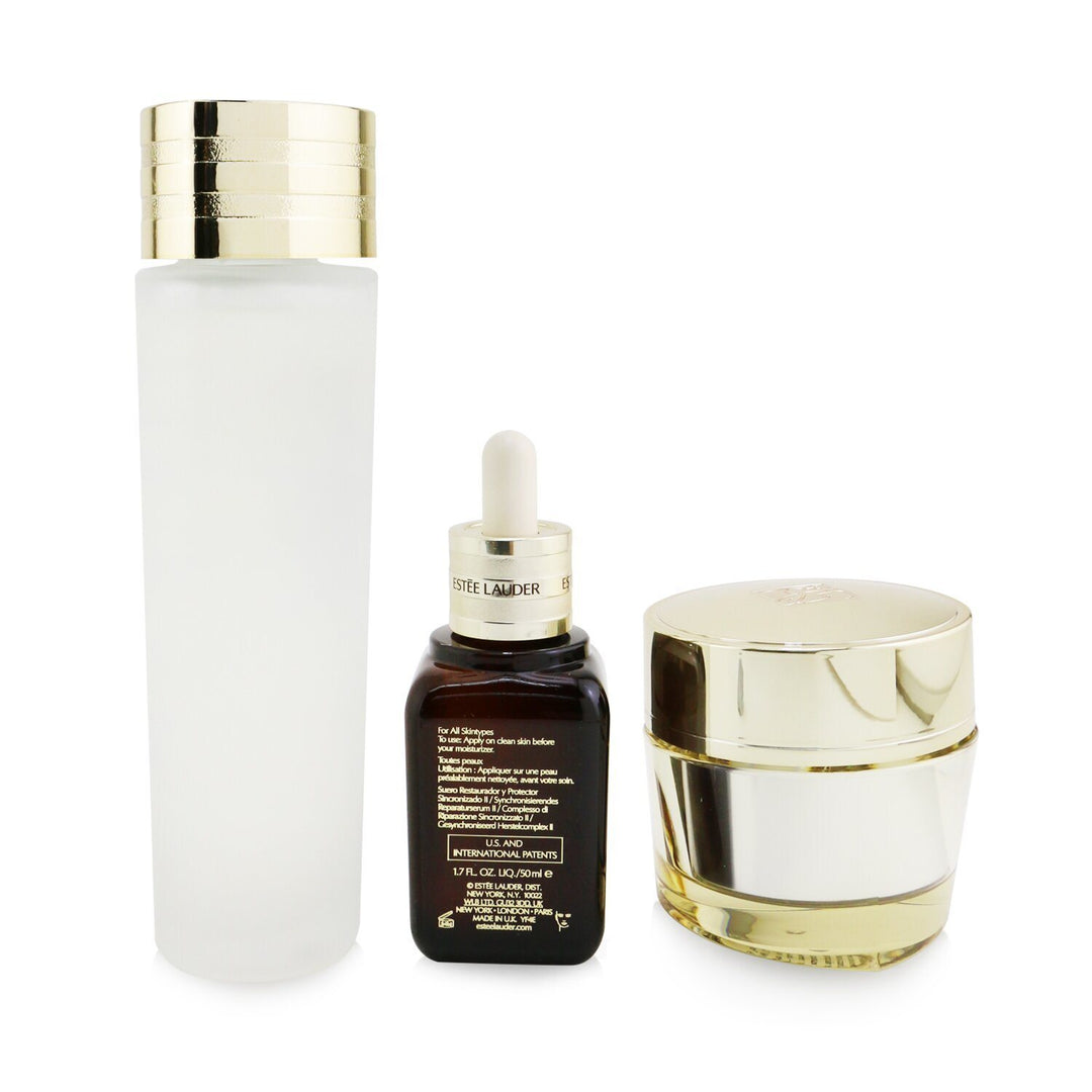 ESTEE LAUDER - Advanced Night Repair Essentials Set: Advanced Night Repair 50ml+ Micro Essence 150ml+ Revitalizing Supreme+ Creme 75ml RPMY 3pcs - Nexusni