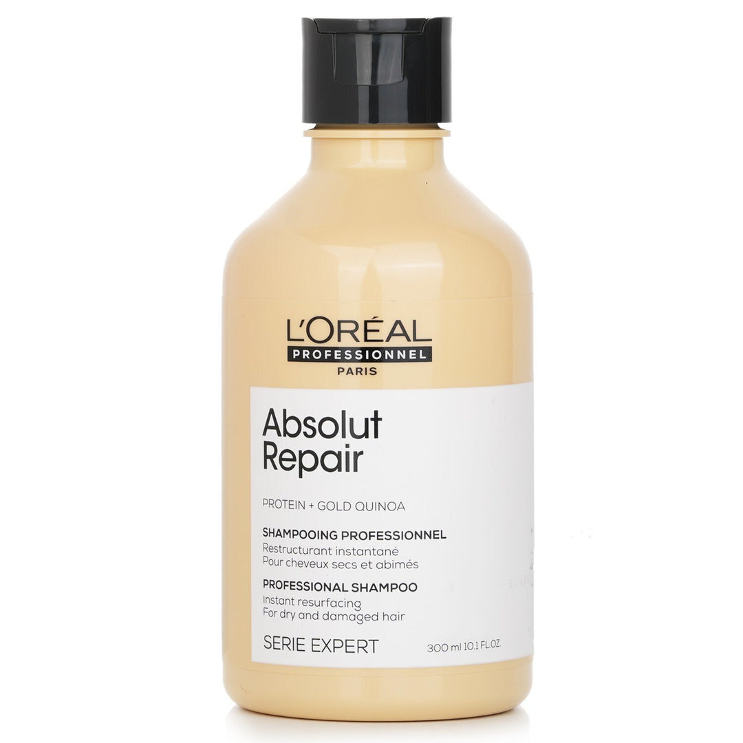 L'OREAL - Professionnel Serie Expert - Absolut Repair Protein + Gold Quinoa Instant Resurfacing Shampoo 974214 300ml/10.1oz - Nexusni