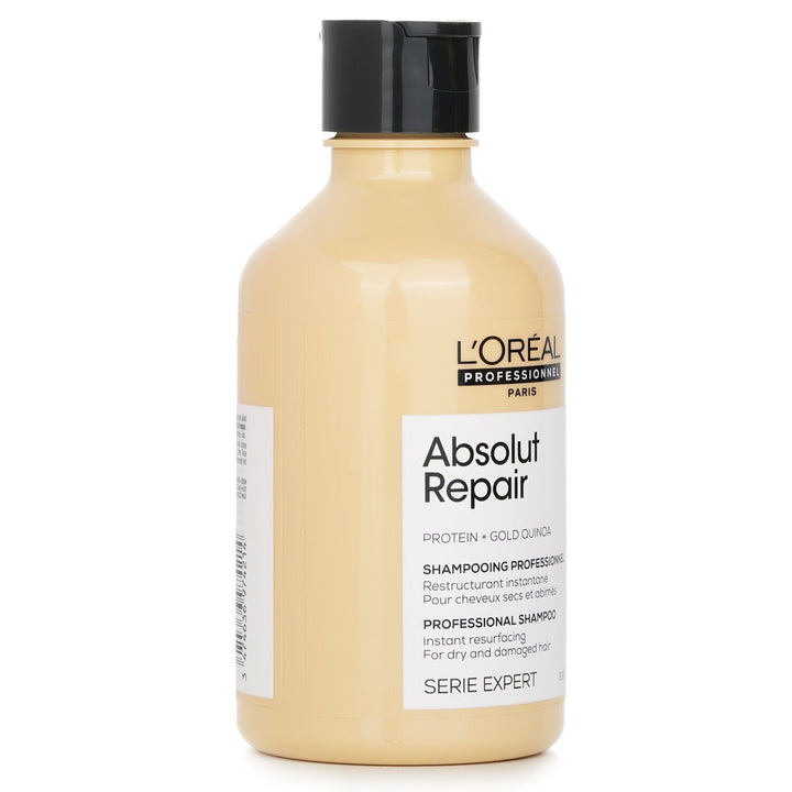 L'OREAL - Professionnel Serie Expert - Absolut Repair Protein + Gold Quinoa Instant Resurfacing Shampoo 974214 300ml/10.1oz - Nexusni