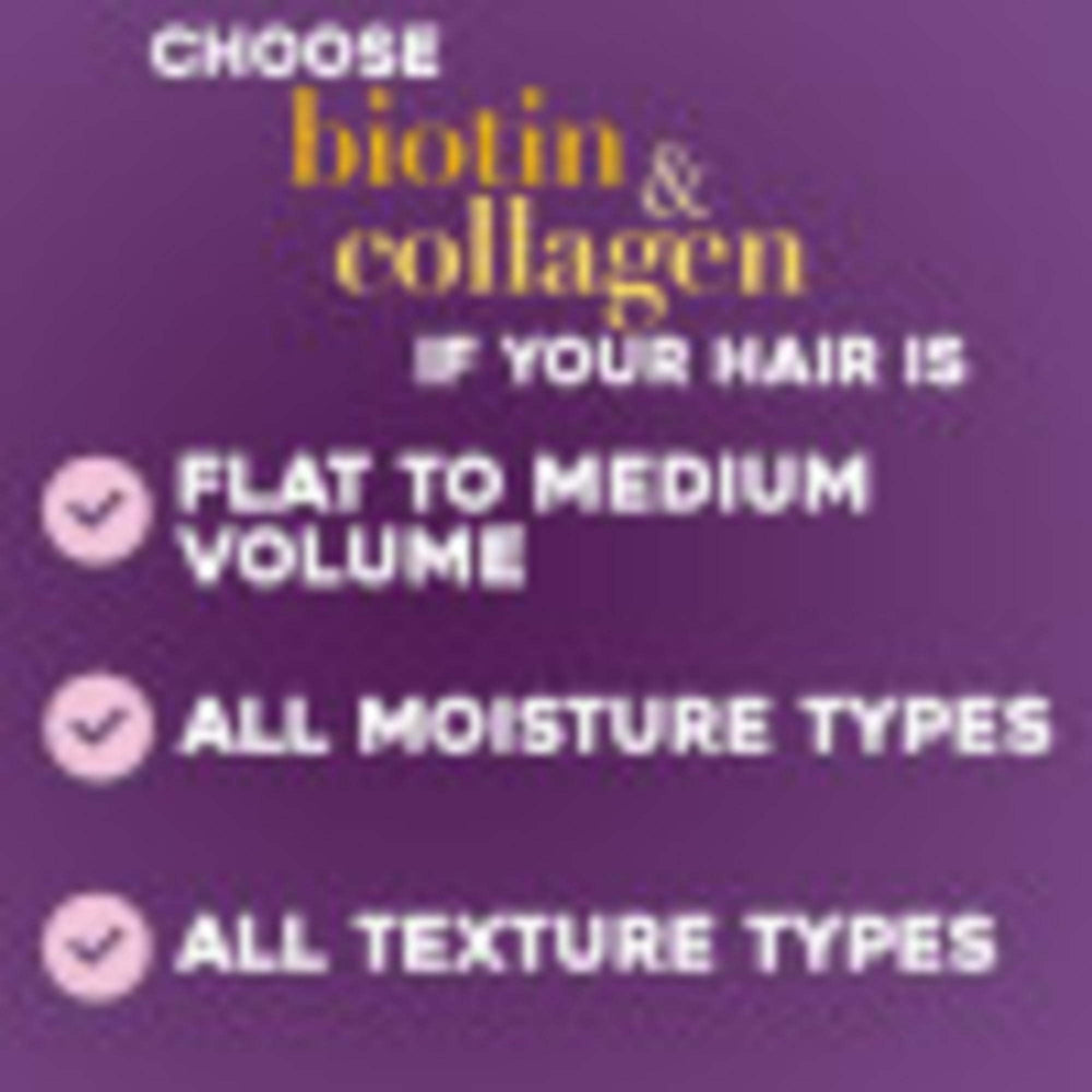 OGX Thick & Full + Biotin & Collagen Volumizing Daily Conditioner, 25.4 fl oz - Nexusni