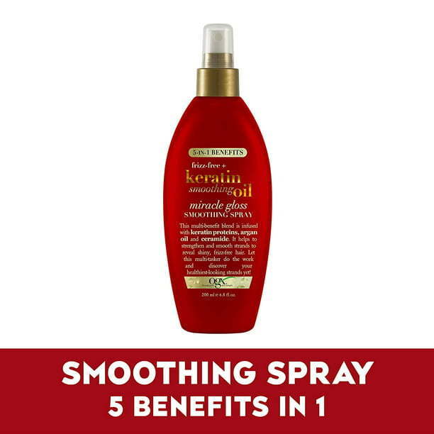 OGX Stengthening and Smooth Extra Strength Smoothing Spray 6.8oz - Nexusni