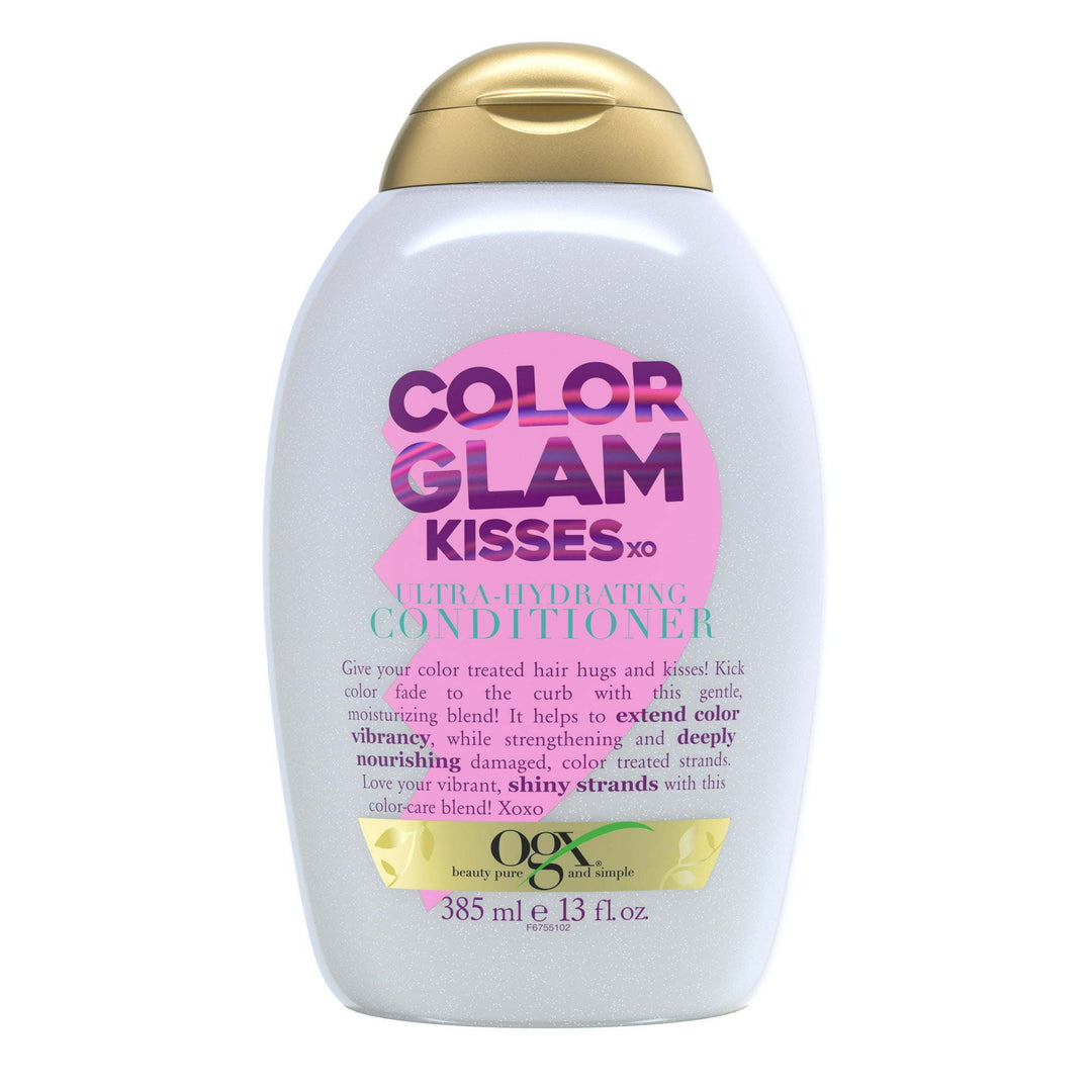 OGX ColorGlam Ultra Hydrating Conditioner for Color-Treated Hair Gentle Sulfate Free Surfactants to Soften & Moisturize Hair Semi-Sweet Scent13 fl oz - Nexusni