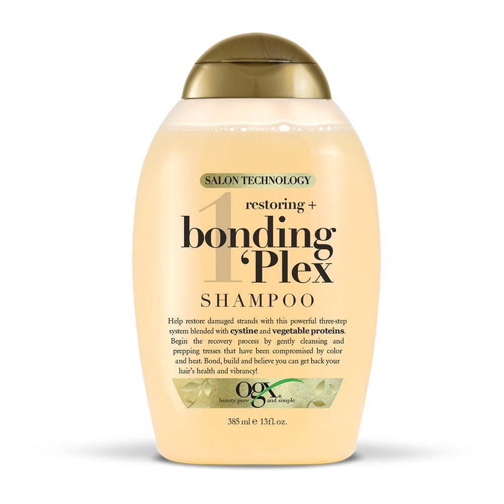 OGX Restoring + Bonding Plex Shampoo, 13 FL OZ - Nexusni