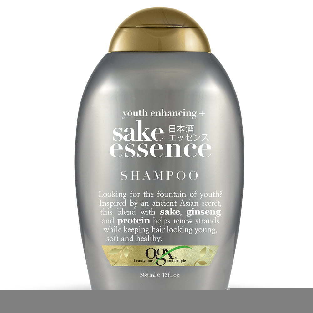 OGX Youth Enhancing + Sake Essence Shampoo, 13.0 Fl Oz - Nexusni