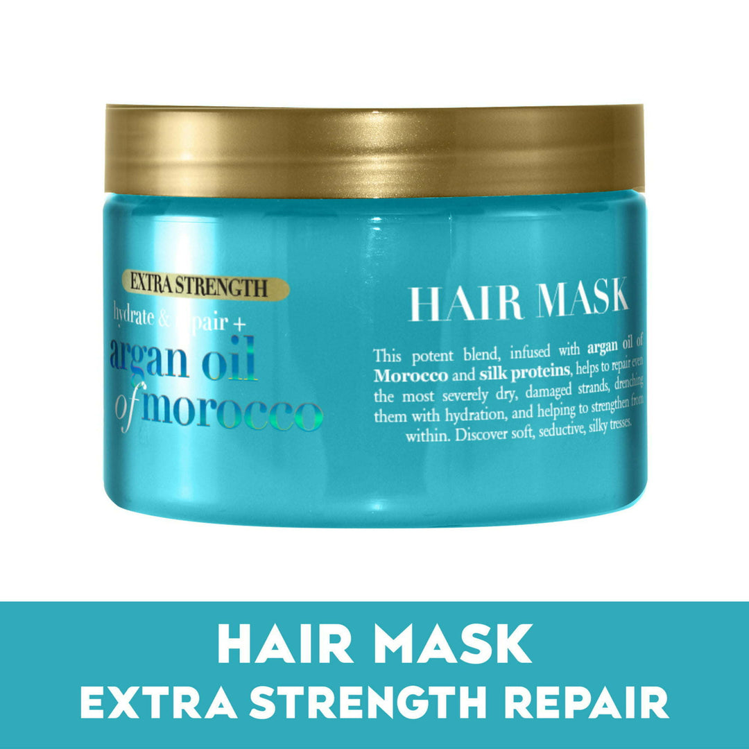 OGX Extra Strength Hydrate & Repair + Argan Oil of Morocco Hair Mask, 6 oz - Nexusni