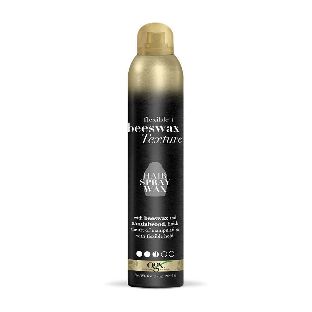 OGX Flexible + Beeswax Texture Hair Spray Wax 6oz - Nexusni