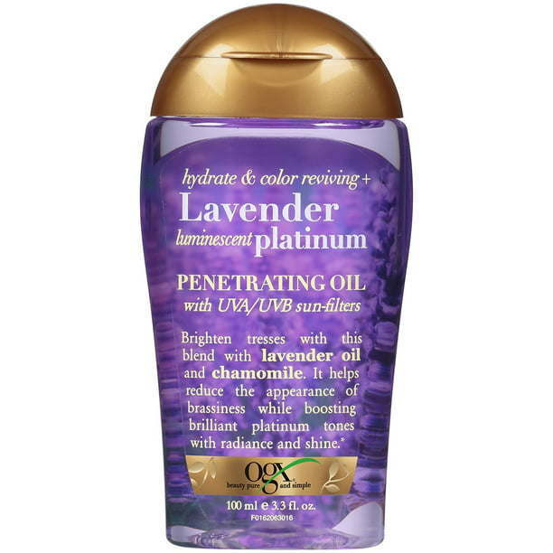 OGX Hydrate & Enhance Lavender Platinum Penetrating Oil, 3.3 Oz - Nexusni