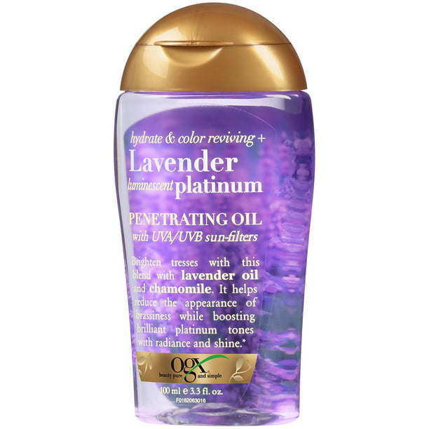 OGX Hydrate & Enhance Lavender Platinum Penetrating Oil, 3.3 Oz - Nexusni